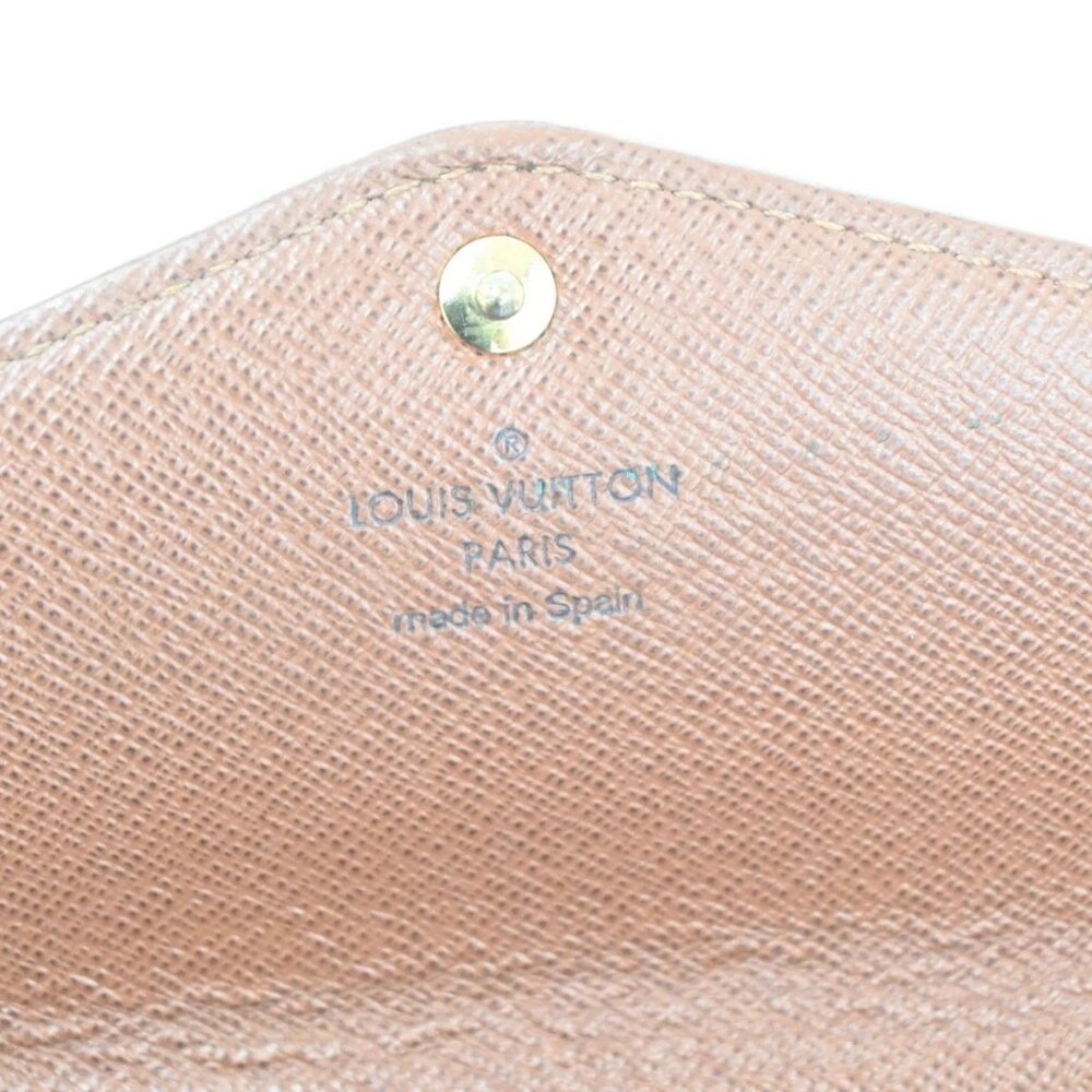 LOUIS VUITTON Portefeuille Sarah Long Bifold Wallet Monogram BN M60531 09KC414 - Picture 11 of 14